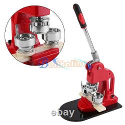 1PCS 75mm 3 Button Maker Machine Badge Punch Press 100 Parts Circle Cutter Tool