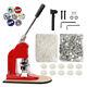 1 25mm Button Badge Maker Machine with 500 Button Parts Circle Cutter Punch Press