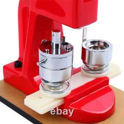 25/32/58mm Button Maker Badge Punch Press Machine Cutter 500 Pcs Free Buttons