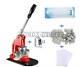 25mm 1 Button Maker Machine Badge Punch Press 100 Parts Circle Cutter Tool #Y1