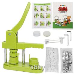 25mm Button Maker Machine Badge Press Machine+100 Buttons+25mm Circle Cutter UK