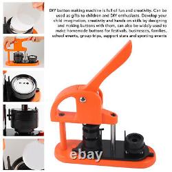 25mm Button Maker Machine DIY Pin Badge Press Set Kit Detachable WithCircle Cutter