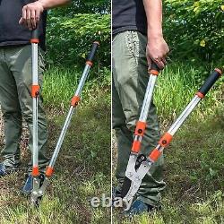 26-40 Extendable Anvil Loppers, Branch Cutter with2 inch Cutting Orange/Black