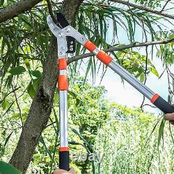 26-40 Extendable Anvil Loppers, Branch Cutter with2 inch Cutting Orange/Black