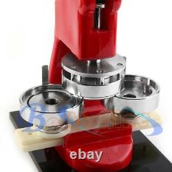 2.28 Button Badge Maker Punch Press Machine 100 PCS Parts & Circle Cutter