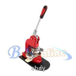 2.28 Button Badge Maker Punch Press Machine 100 PCS Parts & Circle Cutter
