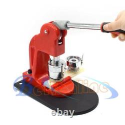 2.28 Button Badge Maker Punch Press Machine 100 PCS Parts & Circle Cutter