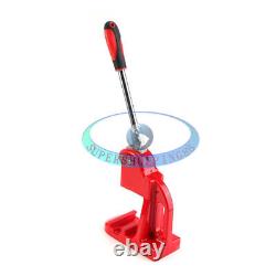 2.28 Button Badge Maker Punch Press Machine 100 PCS Parts & Circle Cutter NEW