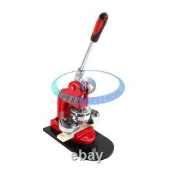 2.28 Button Badge Maker Punch Press Machine 100 PCS Parts & Circle Cutter NEW