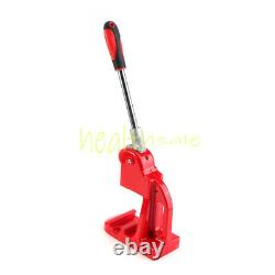 2.28 Button Maker Machine Badge Punch Press 100 Parts Circle Cutter Tool 58mm