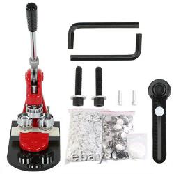 2.5cm Badge Button Maker Punch Press Making Machine with 1000 Parts+Circle Cutter