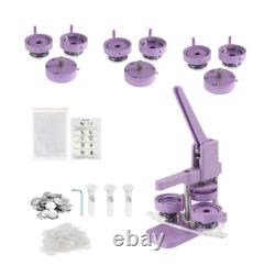 32 44 58 mm Button Maker Badge Press Machine Circle Cutter 100 Button 3 Dies Set