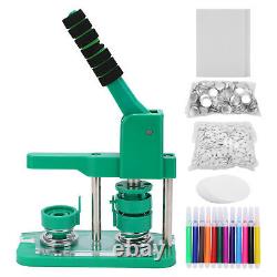 32mm Button Maker Badge Press Machine Circle Cutter Buttons Making Kit