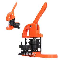 32mm Button Maker Button Press Kit With 100PCS Pin Parts Circle Cutter Pin