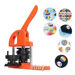 32mm Button Maker Button Press Kit With 100PCS Pin Parts Circle Cutter Pin