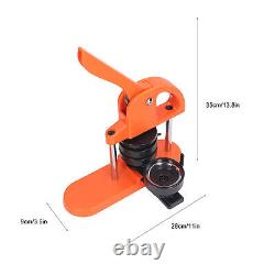 32mm Button Maker Button Press Kit With 100PCS Pin Parts Circle Cutter Pin