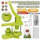 58 mm Button Maker Badge Press Machine Circle Cutter 100 Buttons 3 Dies Set UK