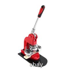 5.8cm Badge Punch Press Maker Machine With 1000Circle Button Parts+Circle Cutter