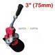 75mm 3 Button Maker Machine Badge Punch Press 100 Parts Circle Cutter Tool #A6