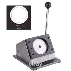 (75mm)Button Maker Machine Button Press Badge Maker Machine Die Cutter Badge