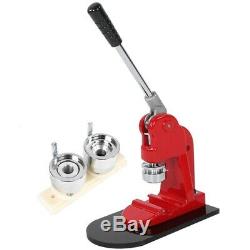 Accurate 25Mm Button Maker Badge Punch Press Machine and 1000 Parts Cutter E4O9
