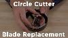 Adjustable Circle Cutter Cutting Blade Replacement