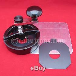 Adjustable Rotary Circle Cutter Button Maker Machine Press 1,1-1/2,2-1/4,3,3-1/2