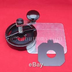 Adjustable Rotary Circle Cutter Button Maker Machine Press 1,1-1/2,2-1/4,3,3-1/2