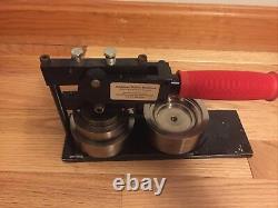 American Button Machines ABM Button Maker Press And Circle Graphic Paper Cutter