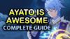 Ayato Is Awesome C0 Ayato Best Build U0026 Teams Guide