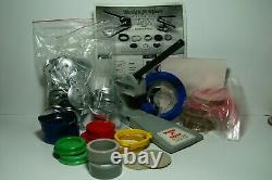 Badge-A-Minit 2 1/4 Button Maker With Bench Press, Circle Cutter & 2 Ring Sets