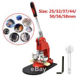 Badge Button Maker Punch Press Machine with Circle Cutter For Making Art Pin Gifts
