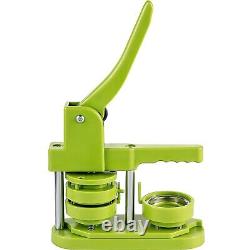Badge Button Press 58 mm Button Press Machine with 1 Circle Cutter and 1000 Sets