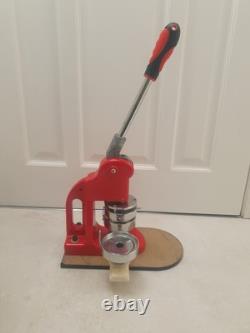 Badge Maker Machine 1000 Cutter Kit with Pin Button Punch Press 58mm