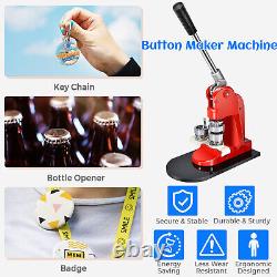 Badge Maker Machine 25mm Punch Press Machine 3000 Button Parts and Circle Cutter