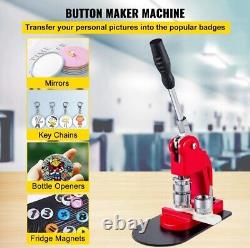 Badge Maker Machine 25mm Punch Press Machine Button Parts and Circle Cutter