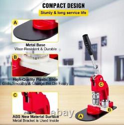 Badge Maker Machine 25mm Punch Press Machine Button Parts and Circle Cutter