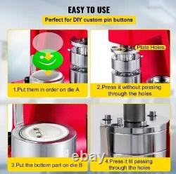 Badge Maker Machine 25mm Punch Press Machine Button Parts and Circle Cutter