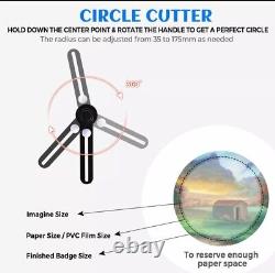 Badge Maker Machine 25mm Punch Press Machine Button Parts and Circle Cutter