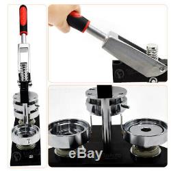 Badge Maker Machine Button Pin Punch Press Mould with Slideway DIY Circle Cutter
