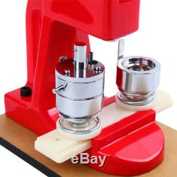 Badge Maker Machine Making Pin Button Badges Punch Press 25mm +500 Cutter Kits