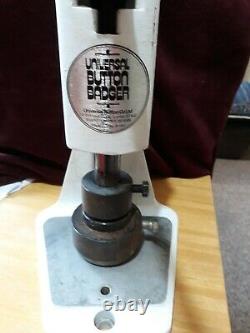 Badge Making Press Machine With 2.5 inch cutter Universal Button Co