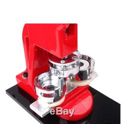Badge Punch Press Maker Machine With 1000 Circle Button Parts + Circle Cutter