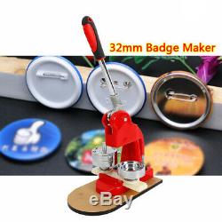 Button Abzeichen Maker Punch Press Mashine Personalized badge Molds Cutter