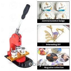Button Badge Maker Punch Press Circle Cutter Parts / Interchangeable Die Mould