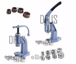 Button Hand Machine Press, button dies, Fabric cutting tool & button blanks