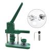 Button Machine Rotate Press Aluminum Maker Badge Circle Base Button Cutter