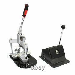 Button Maker Badge Punch Press Machine & Circle Cutter Kit 25mm B0355