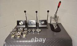 Button Maker Badge Punch Press Machine & Circle Cutter Kit 25mm B-Stock B2459