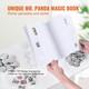 Button Maker Kit 58mm Badge Punch Press with 100 Button Parts and Circle Cutter